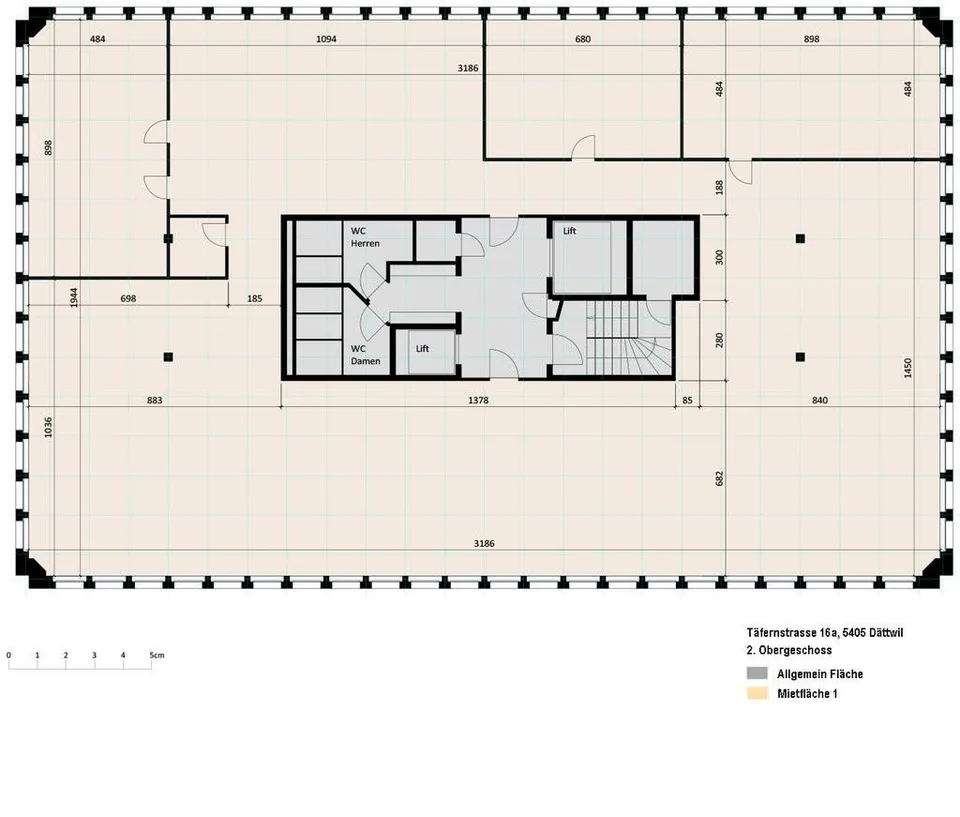 130 m2 - 1'100 m2 - Büroräumlichkeiten im Industriegebiet Täfern – photo 6 of 8