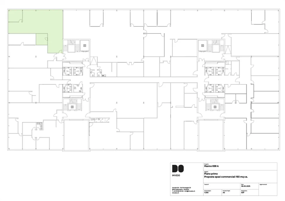 Uffici a Manno - 122 o 125 mq