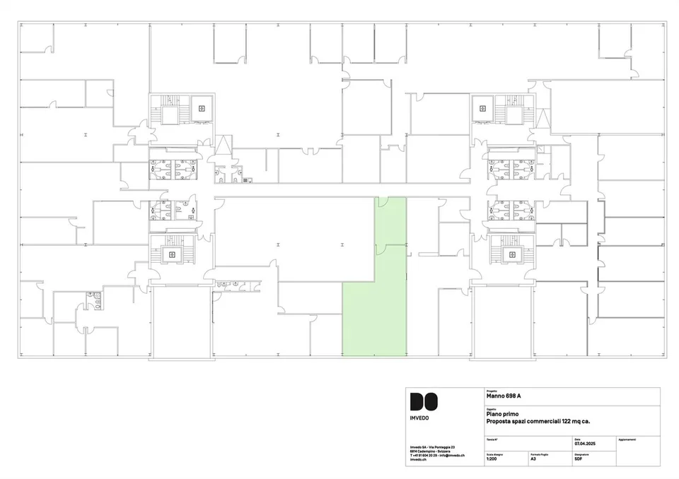 Uffici a Manno - 122 o 125 mq