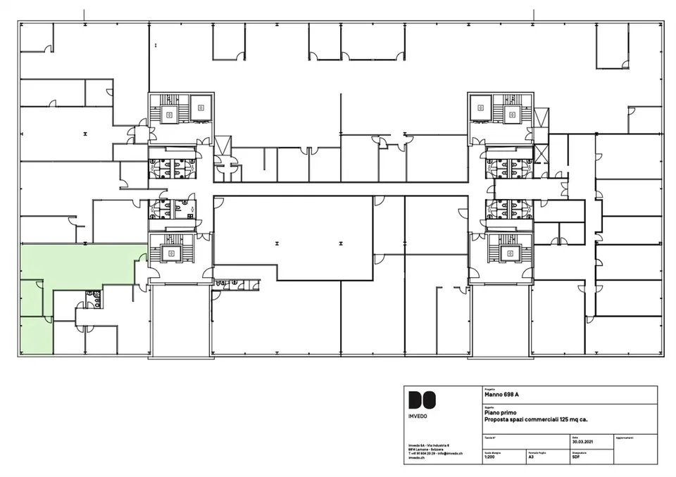 Uffici a Manno - 122 o 125 mq
