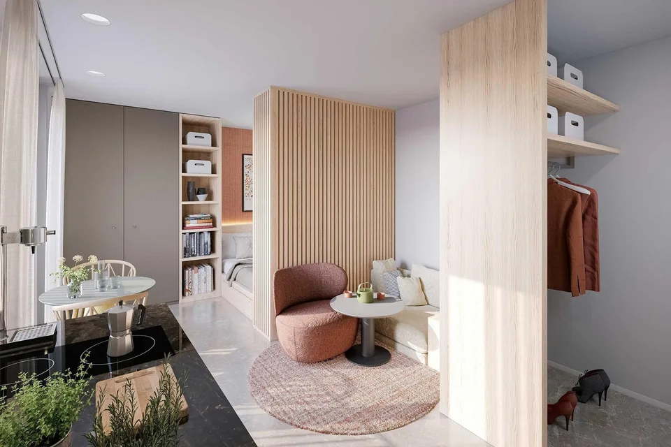 1.5 Zimmer-Studiowohnung - Ihre kleine Wohnoase