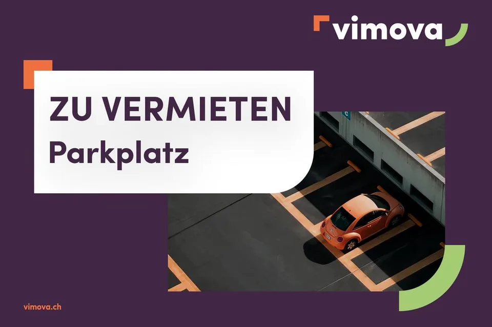 Aussenparkplatz in Brügg zu vermieten