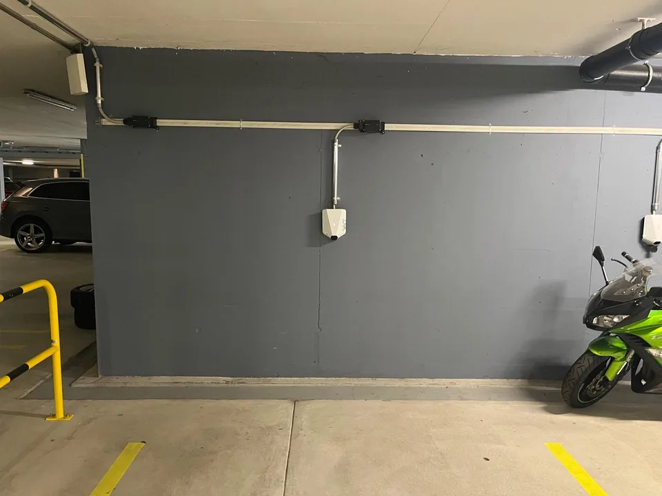Einstellplatz in Tiefgarage, mit E-Ladestation