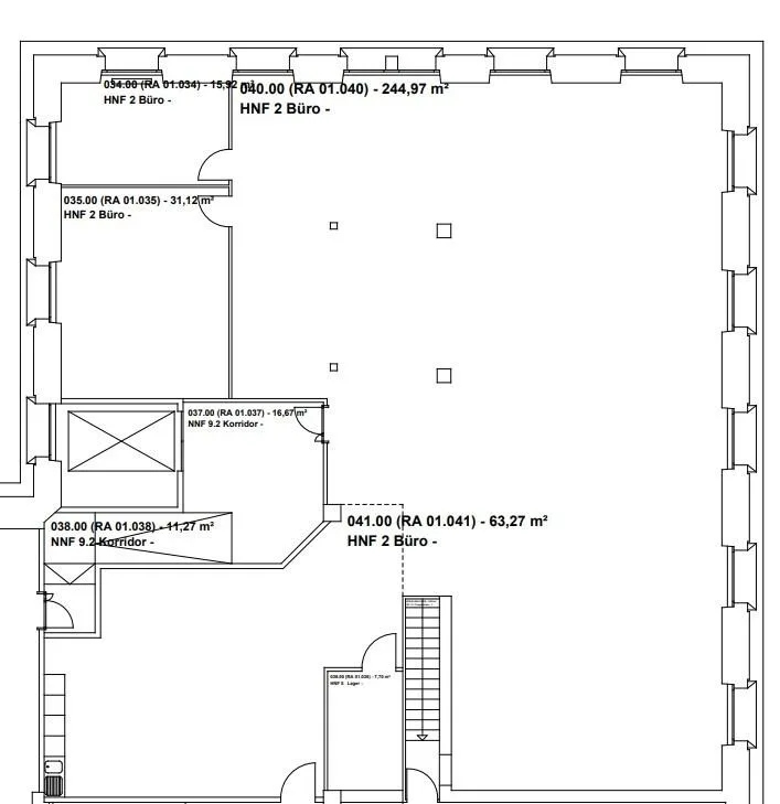 A louer surface de bureaux de 363 m2 avec coin cuisine – photo 8 of 8