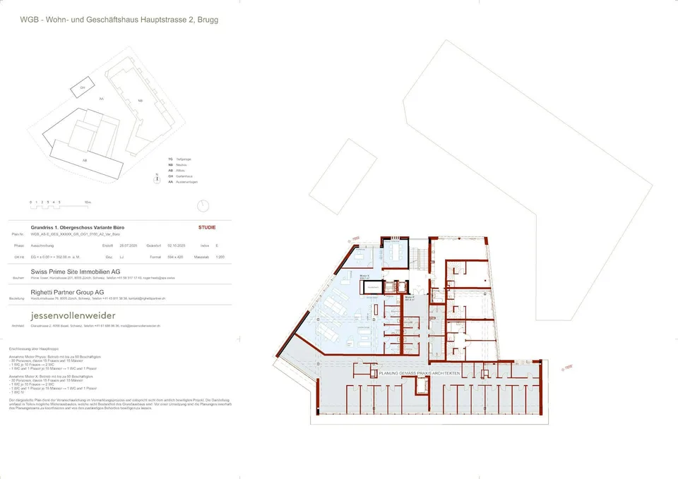 Ihr neuer Büro- oder Praxisstandort auf ca. 237 m² in Brugg - stilv...