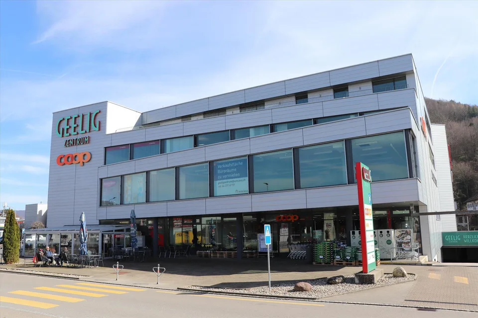 Attraktive Verkaufsfläche im Geeligzentrum Gebenstorf zu vermieten