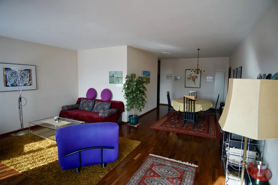 Spazioso appartamento di 2,5 locali con terrazza di 44 m2 e vista mozz