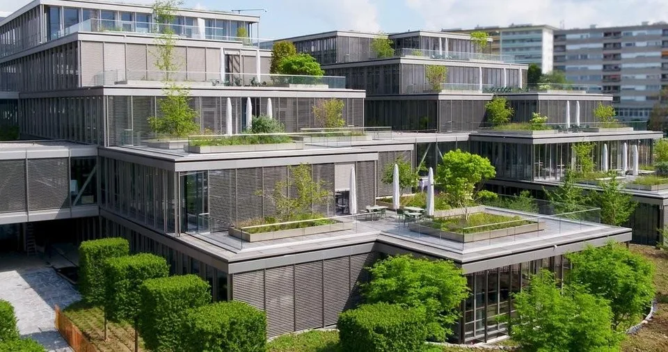 Bureaux de standing sur un campus high-tech