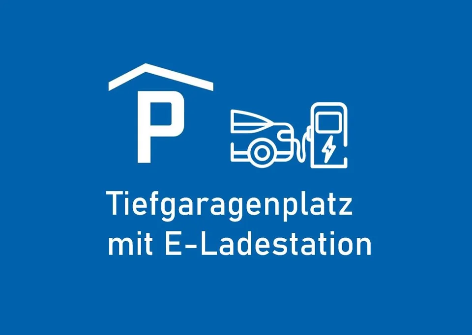 Tiefgarage mit E-Ladestation