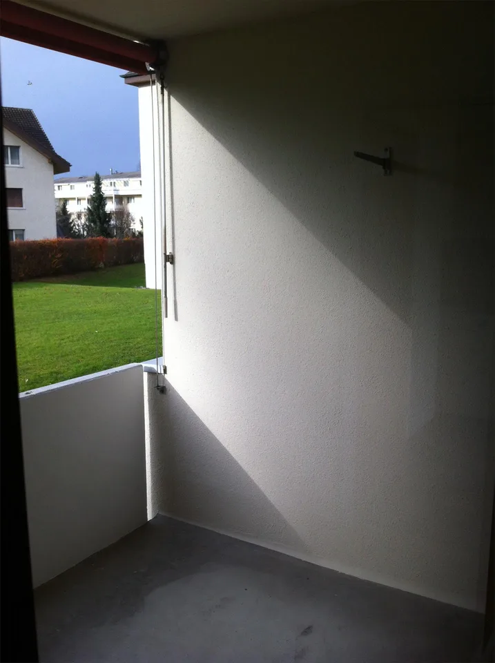 Die ideale Single-Wohnung. Grosszügiger Grundriss mit Balkon & Lift