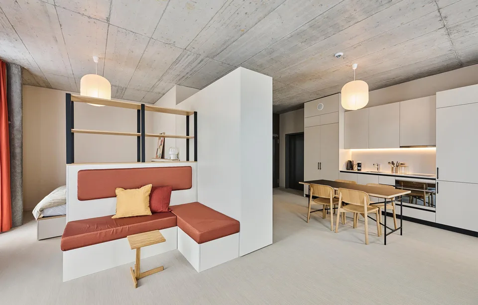 Family suite 2-bedroom apartment furnished