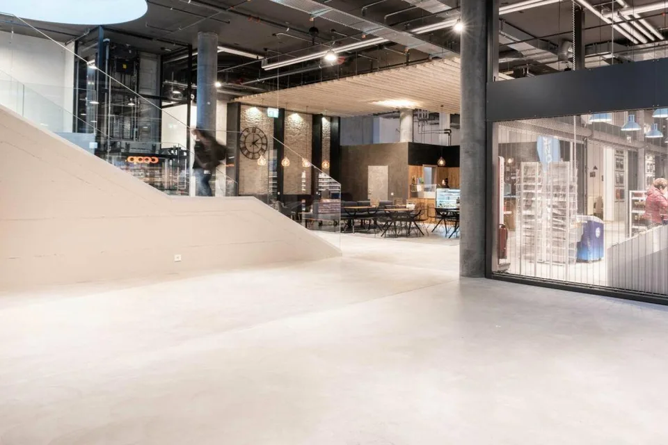 Popup Fläche in der Markthalle vom Steinbock