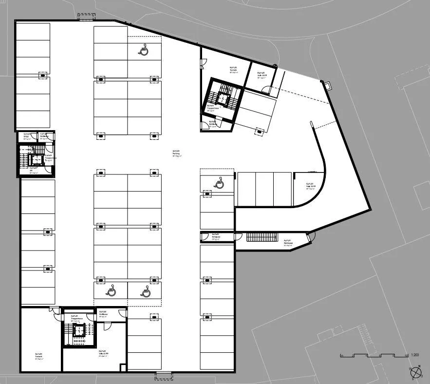 Parkplatz direkt beim Bahnhof