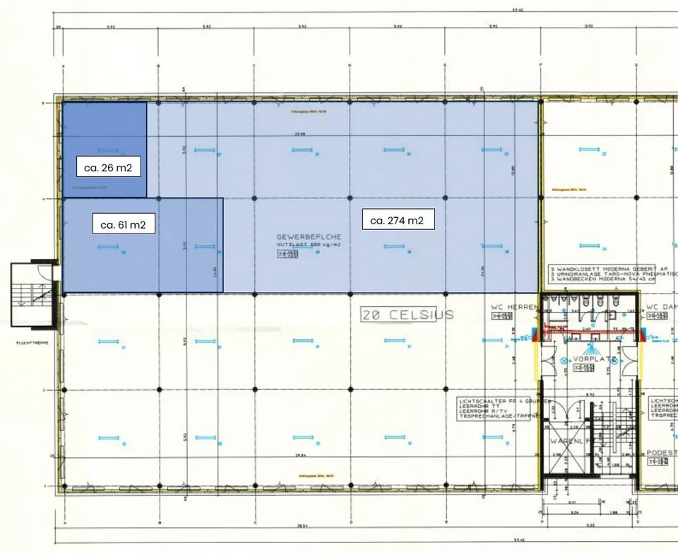 Vielseitige Gewerbefächen ab ca. 60 - 720 m2 – photo 8 sur 8