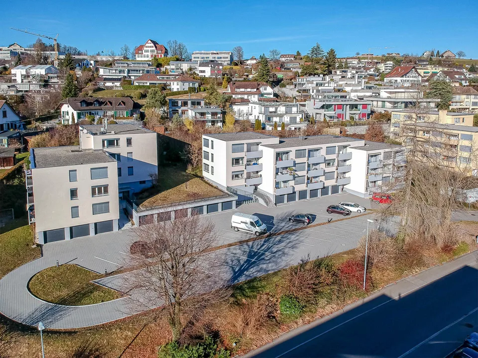 Parkplätze im Lenggis-Kempraten-Quartier