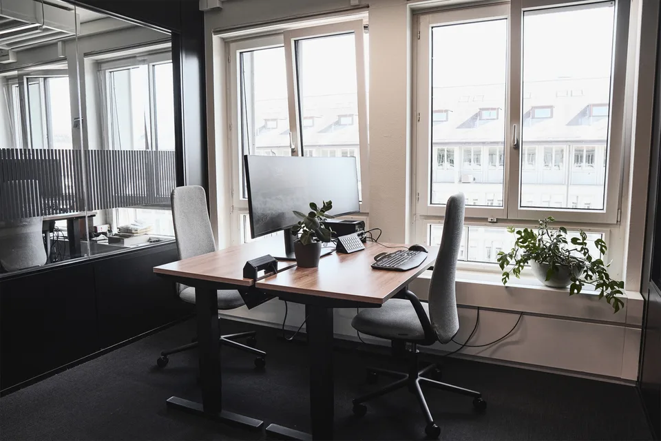 Helles zweier Office für Ihr Startup-Unternehmen