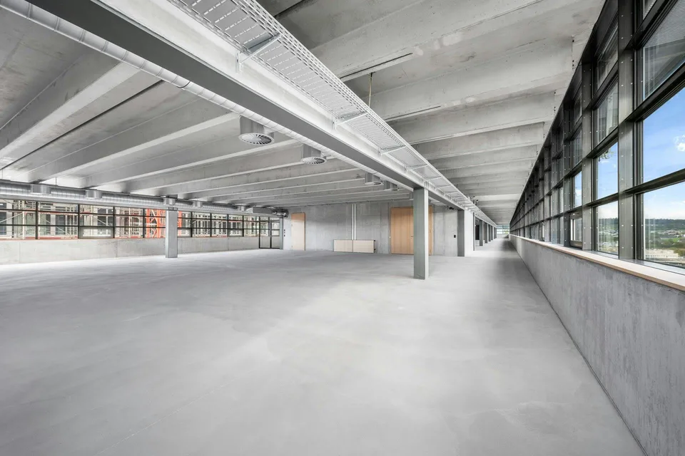 Moderne Büro- und Gewerbeflächen von 1'200 m2 oder mehr