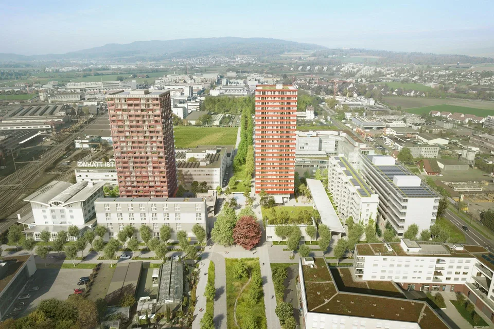 Moderne Büro- und Gewerbeflächen von 1'200 m2 oder mehr