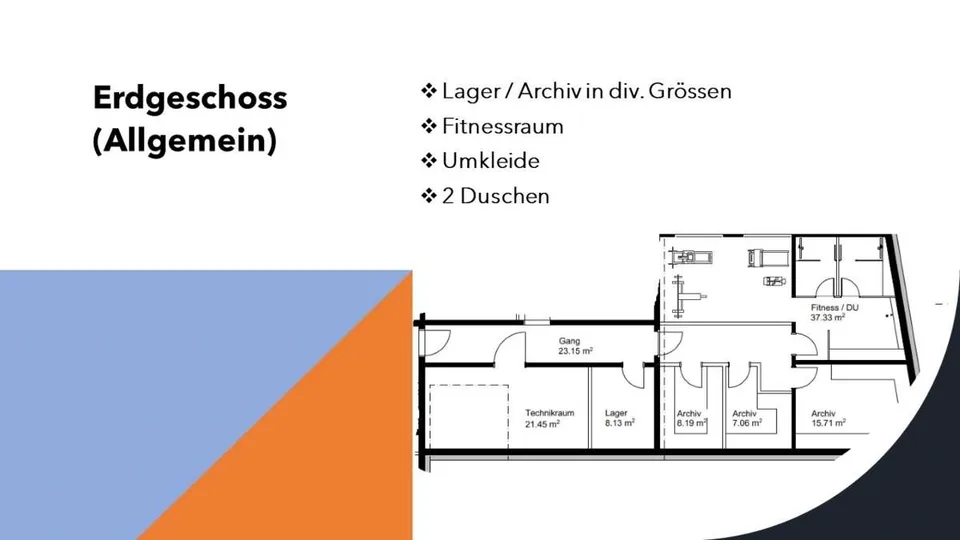 Büroräumlichkeiten 75m2 bis 300m2 - Neubau Brig-Glis