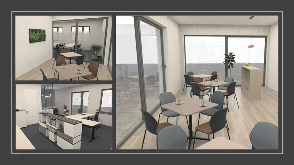 Büroräumlichkeiten 75m2 bis 300m2 - Neubau Brig-Glis