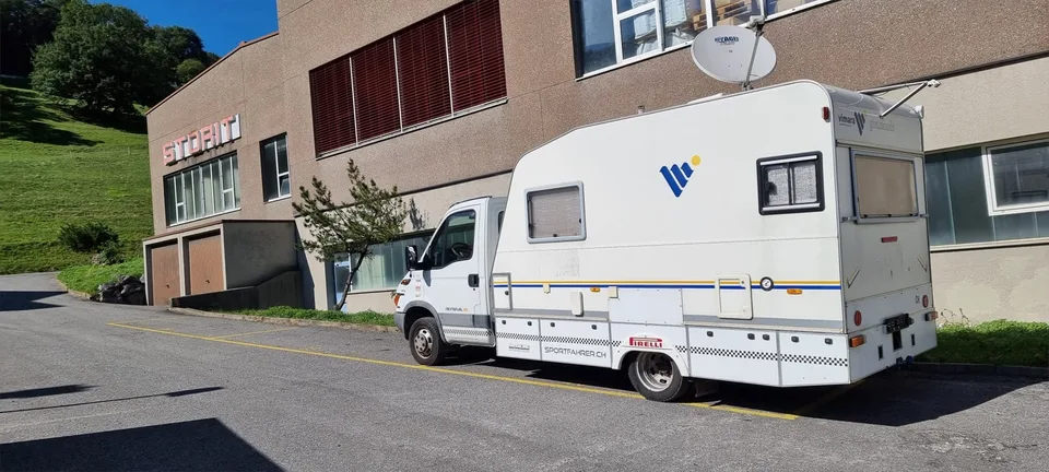 Aussenparkplätze für Wohnmobil, Caravan, PKW - gut erreichbar