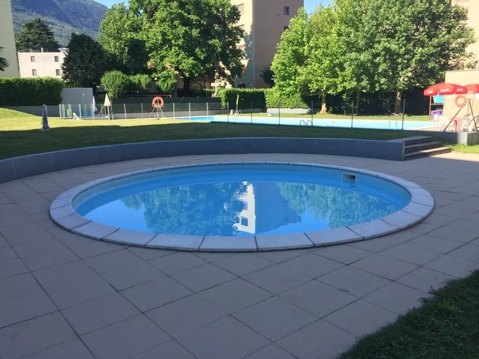 Giubiasco 2.5 locali con giardino Quartiere Sagittario