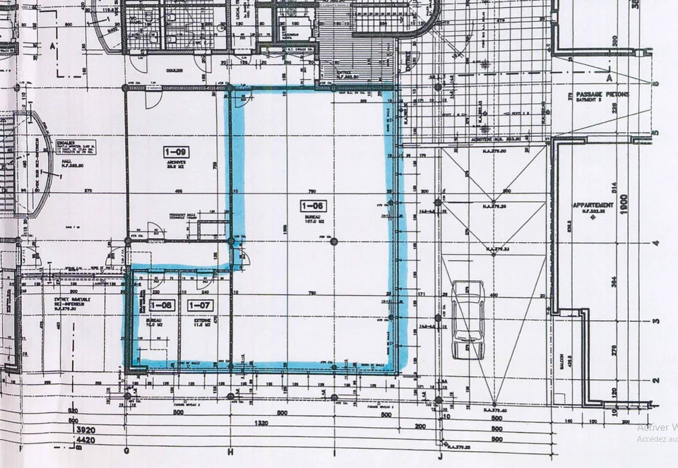 Bureaux de 140 m2 et 174 m2 à louer