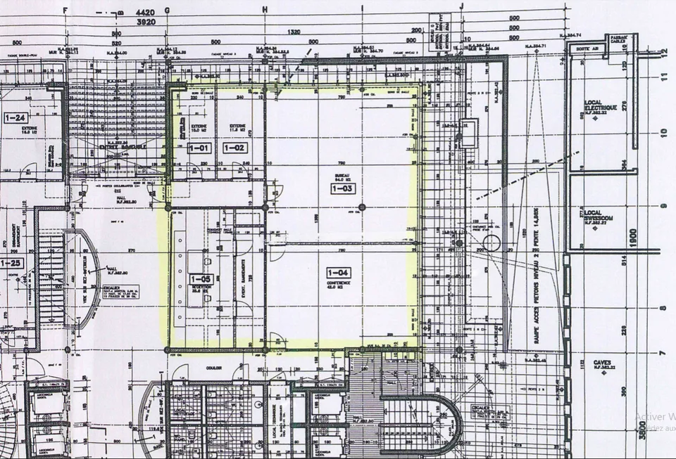 Bureaux de 140 m2 et 174 m2 à louer