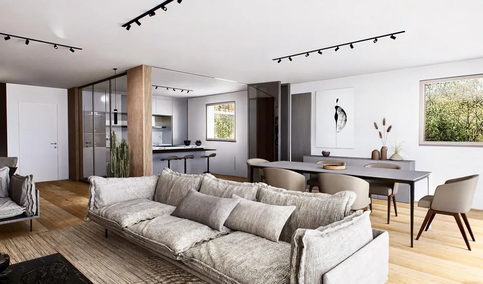 PRESTIGIOSO 3.5 LOCALI CON VISTA LAGO E GIARDINO A CAPOLAGO