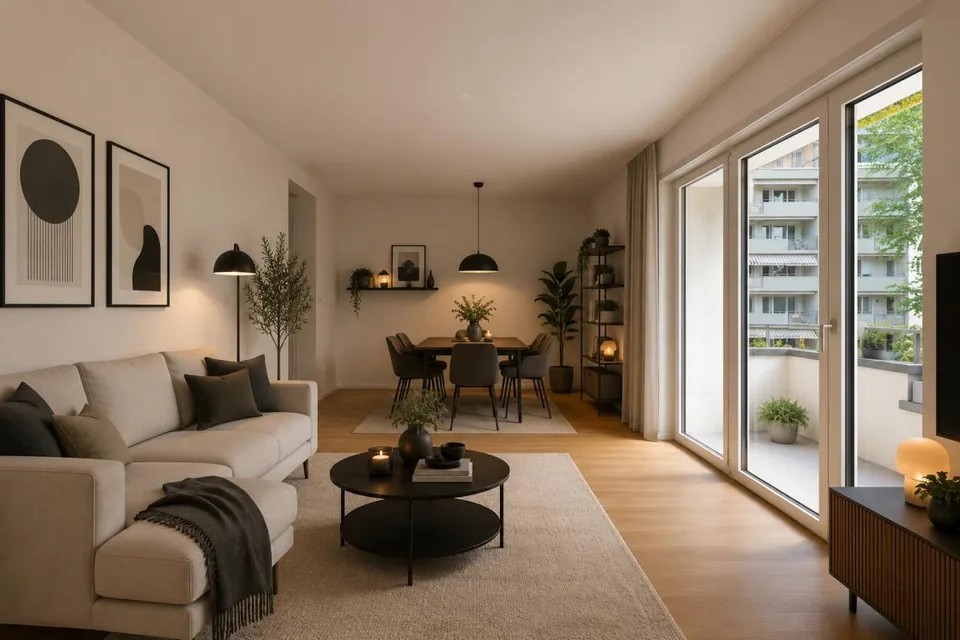 Frisch saniert & bezugsbereit: 3.5-Zimmerwohnung an ruhiger Lage