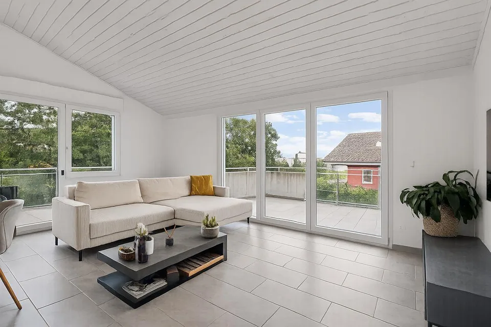 Charmant appartement de 4,5 pièces sous les combles à Ursy
