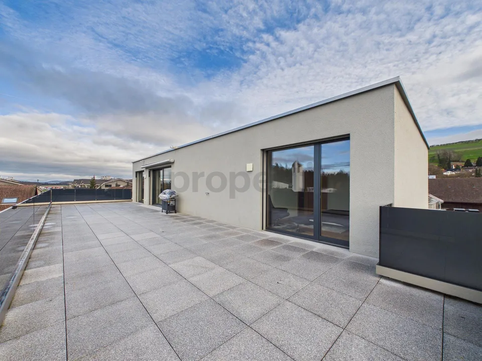 Exklusive 5.5-Zimmer-Attikawohnung mit grosszügiger Terrasse in Künten