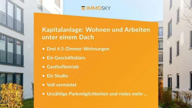 Attraktive Lage. Durchdachtes Konzept. Solide Erträge