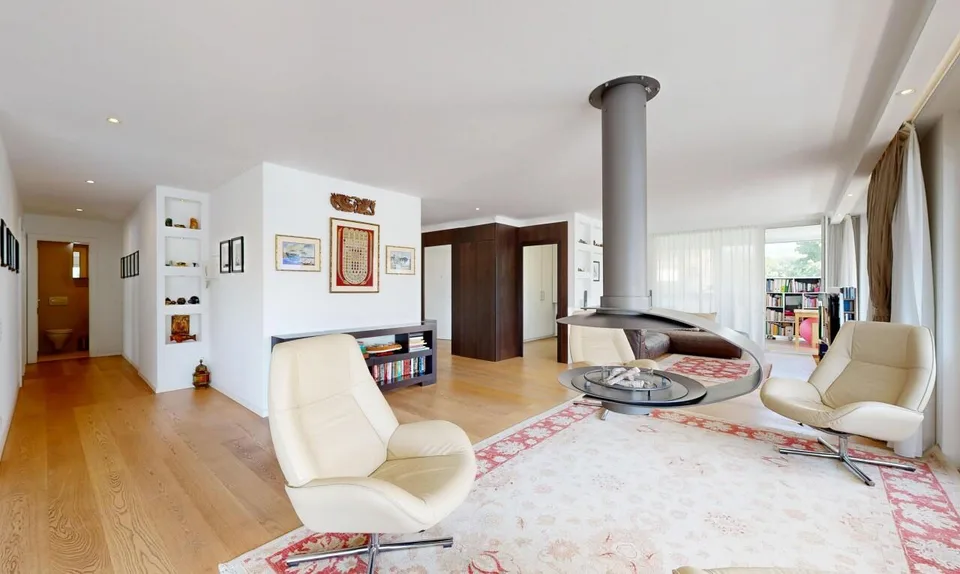 Magnifique appartement de prestige avec balcons au cœur de Pully