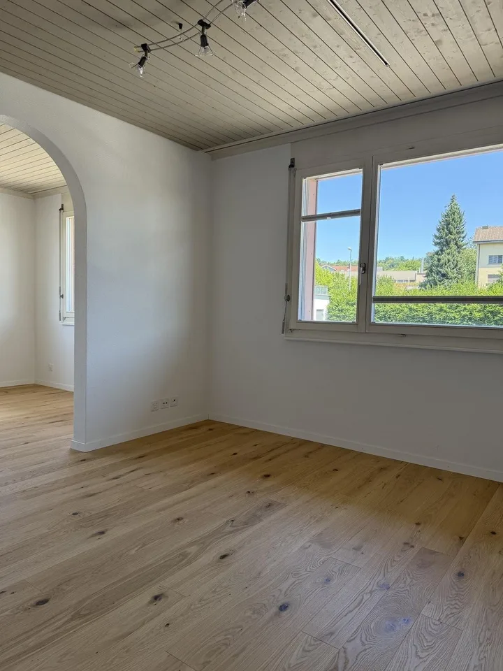 Appartement spacieux 5.5 pièces avec terrasse, vue sur les montagnes et poêle suédois