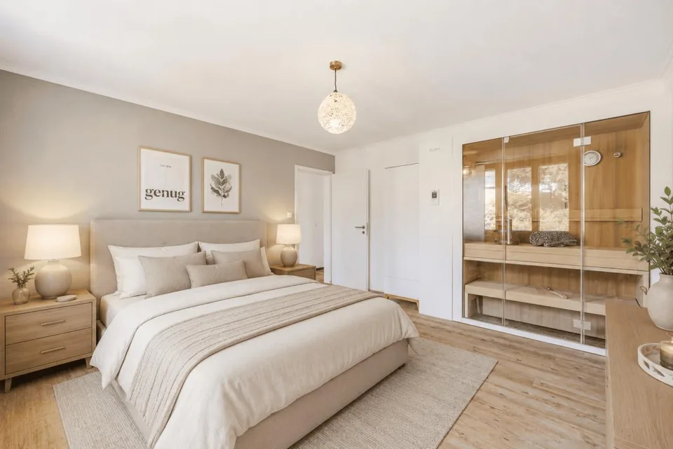 RUHIG WOHNEN IN TROGEN: MODERNE 4.5-ZIMMER-WOHNUNG  MIT ZWEI VERGLA...