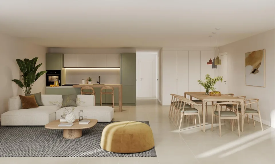 Spacieux 3,5 pièces avec bureau supplémentaire et grand disponible