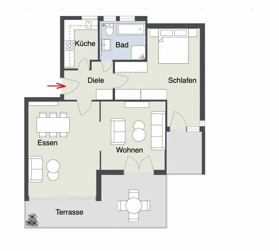 Charming 3.5 room apartment in sunny location with partial lake view and communal indoor pool – photo 7 of 30