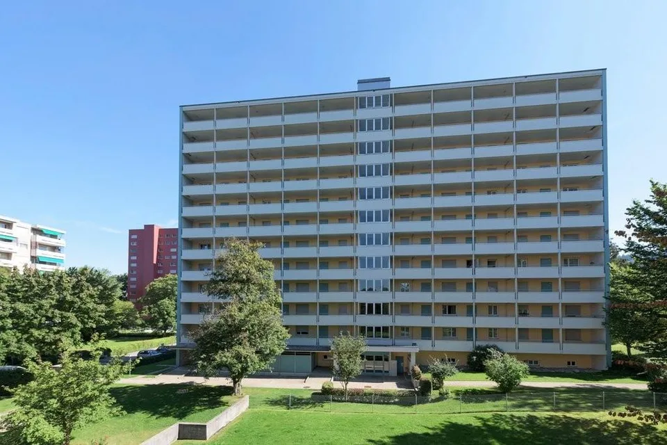 Hoch hinaus und trotzdem im Grünen, Nähe Shoppi-Tivoli
