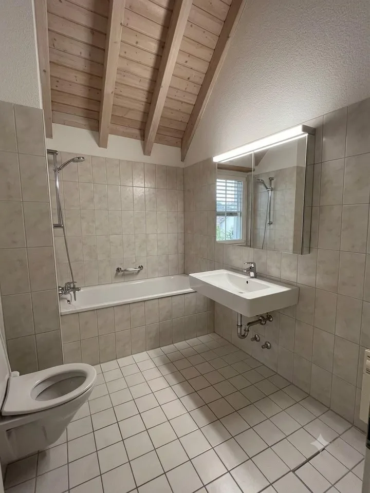 Charmante 5.5-Zimmer-Dachwohnung mit 146m²