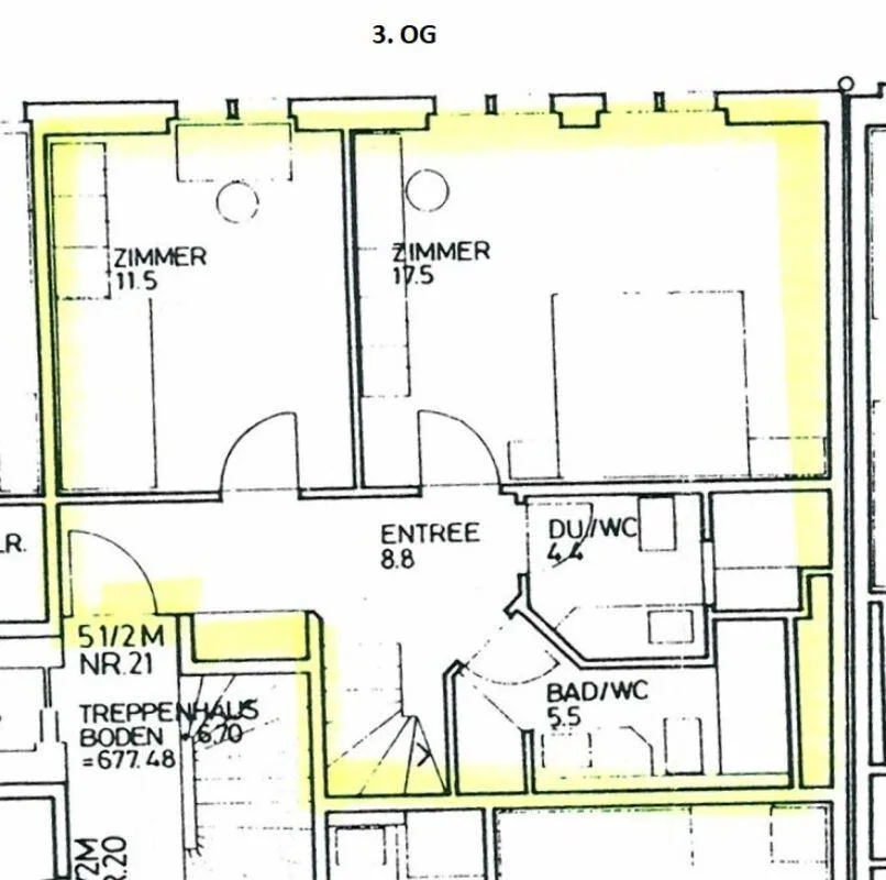Helle 5.5 Zimmer Maisonette Wohnung mitten in der Stadt - befristet... – Foto 12 von 14