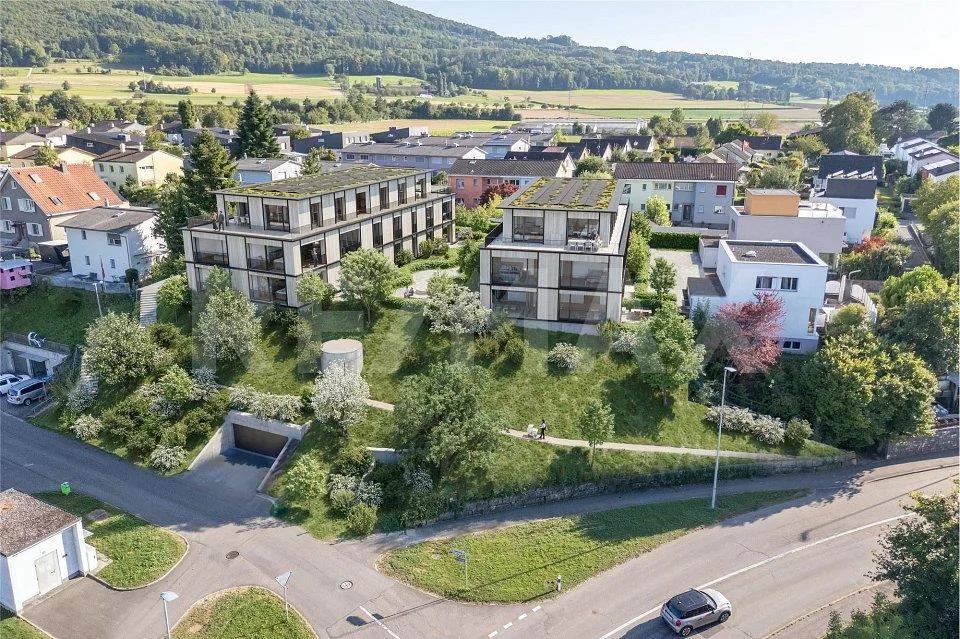 Wo das Dorf ins Grüne übergeht: Neubauprojekt „Thierstein“ mit 7 Ei...