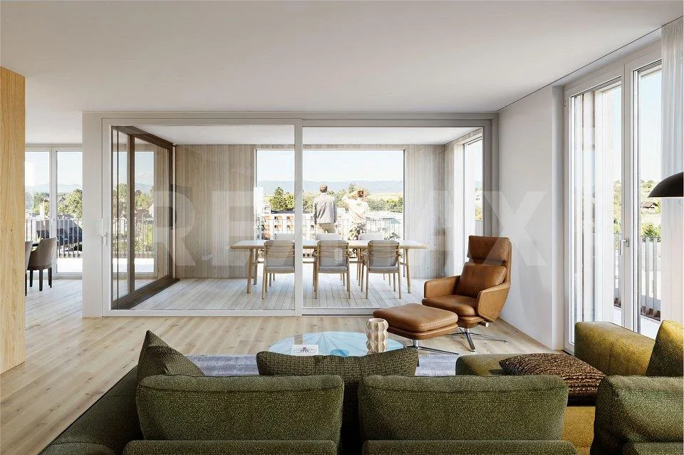 Là où le village se fond dans le vert : Nouveau projet de construction Thierstein avec 7 appartements en propriété à Möhlin – photo 6 sur 7