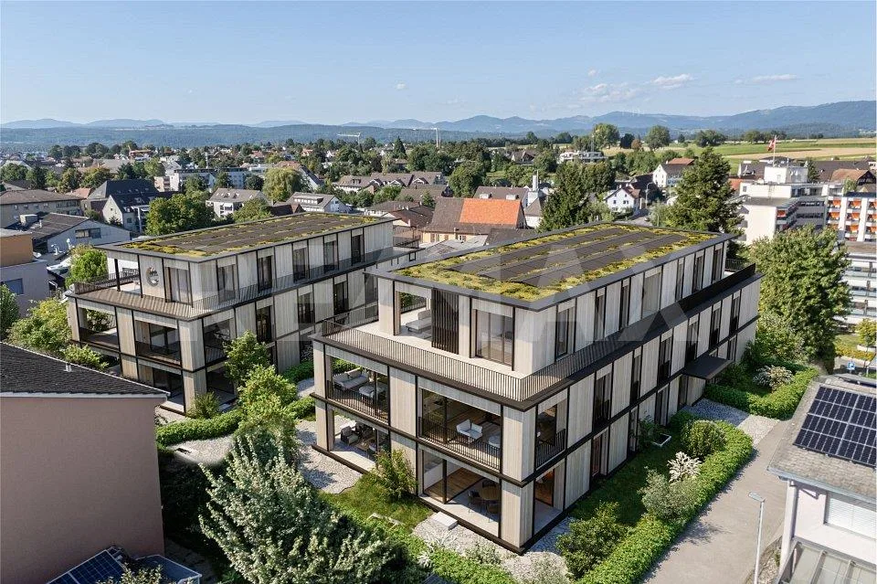 Là où le village se fond dans le vert : Nouveau projet de construction Thierstein avec 7 appartements en propriété à Möhlin – photo 7 sur 7
