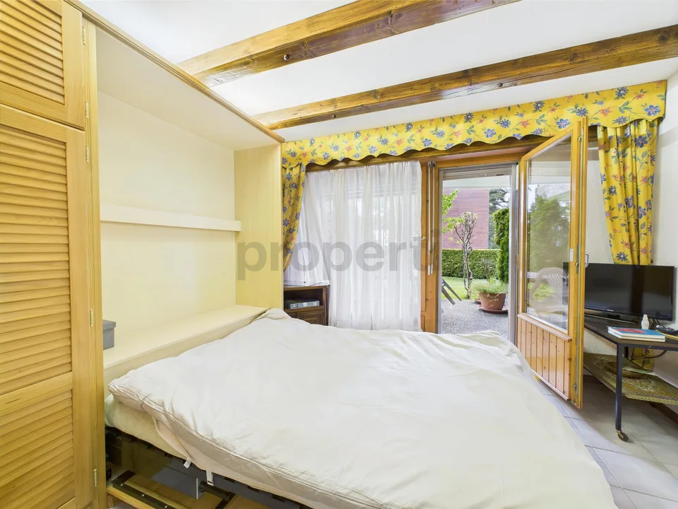 Charmant studio avec terrasse et jardin à Crans-Montana