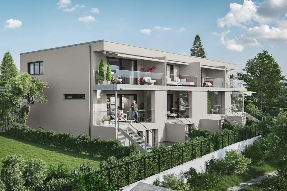 Letztes Mittelhaus - Neubauprojekt - Einfamilienhaus mit 5 1/2 Zimm...