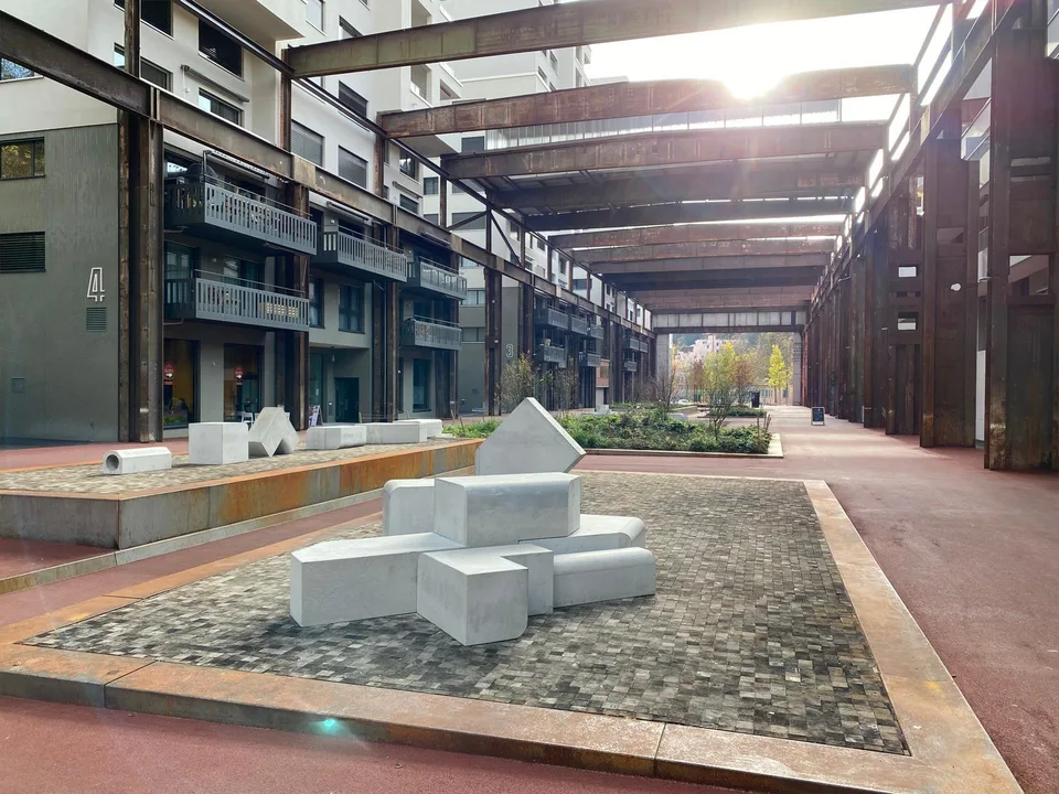 Wohnen im neuen urbanen Stadtteil von Schaffhausen