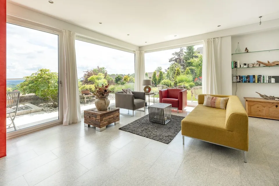 Villa architettonica esclusiva da 4,5 a 5,5 stanze con panorama alpino