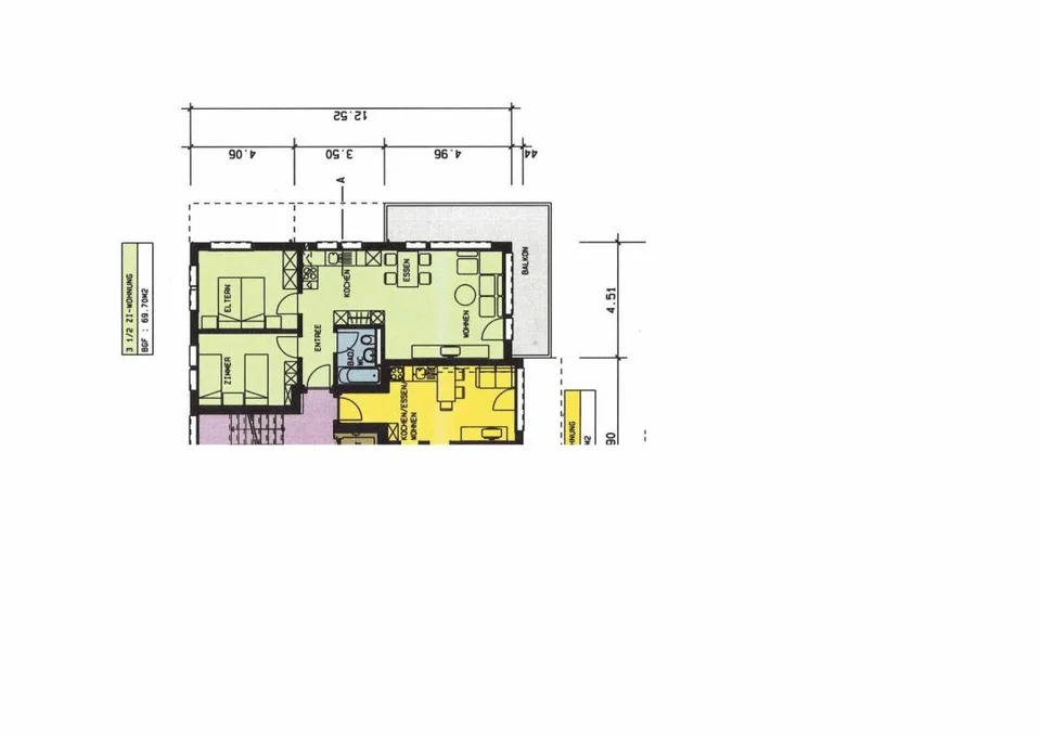Snowfun B appartamento giardino 3,5 camere a 150 metri da Staffelwaldlift, ski in ski out. Riservato! – foto 17 di 17