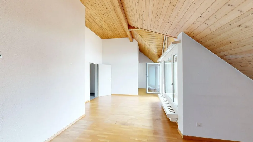 schöne, helle Dachwohnung